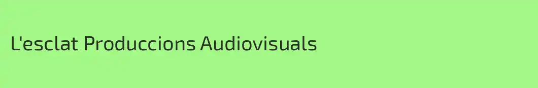 L'esclat Produccions Audiovisuals